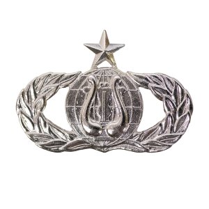Air Force Badge: Band: Senior, regulation size