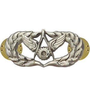 Air Force Badge: Civil Engineer, regulaton size