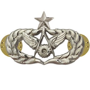 Air Force Badge: Civil Engineer: Senior, regulation size