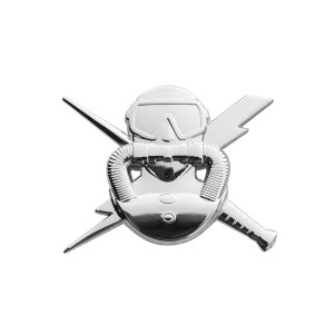 Air Force Badge: Combat Diver, regulation size mirror finish