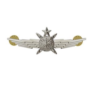 Air Force Badge: Cyberspace Operator: Senior, miniature