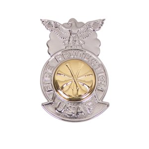 Air Force Badge Fire Protection: Deputy Fire Chief, miniature