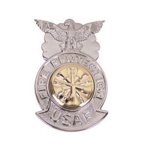 Air Force Badge Fire Protection: Fire Chief, miniature