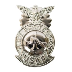 Air Force Badge Fire Protection: Fire Fighter, miniature