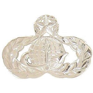 Air Force Badge: Force Support: Master, regulation size