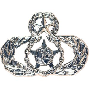 Air Force Badge: Master Safety, midsize