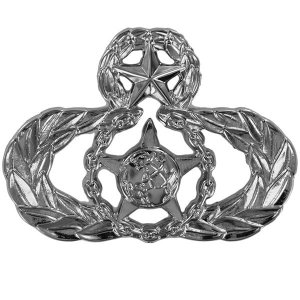 Air Force Badge: Master Safety, regulation size