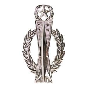 Air Force Badge: Missile Operator: Master, miniature