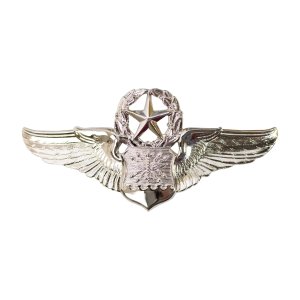 Air Force Badge: Navigator: Master, regulation size
