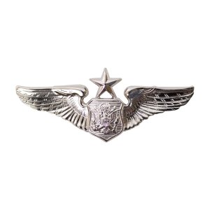 Air Force Badge: Officer Aircrew: Senior, miniature