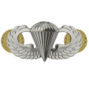 Air Force Badge: Parachutist, midsize