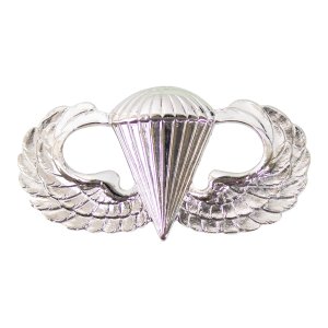 Air Force Badge: Parachutist, regulation size