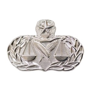 Air Force Badge: Paralegal: Master, midsize
