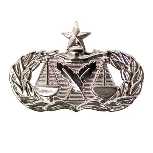 Air Force Badge: Paralegal: Senior, regulation size