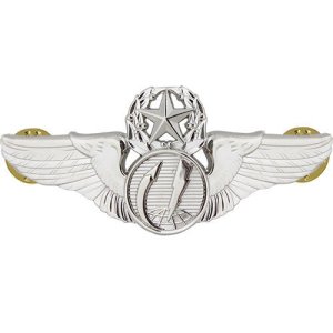 Air Force Badge: Remotely Piloted Aircraft Sensor Operator: Master, Midsize