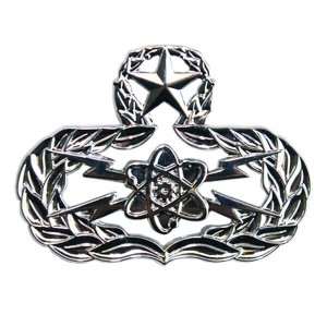 Air Force Badge: Scientific Applications Specialist, Master, regulation size