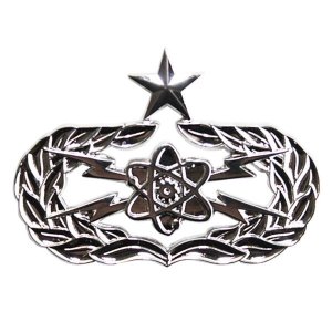 Air Force Badge: Scientific Applications Specialist, Senior, regulation size