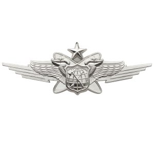 Air Force Badge: Senior Multi Domain Warfare Officer, regulation size