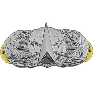 Air Force Badge: Space Operations, midsize