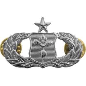 Air Force Badge: Weather Operations: Senior, midsize