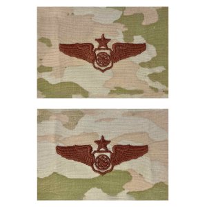 Air Force Embroidered Badge: Air Battle Manager: Senior, embroidered on OCP
