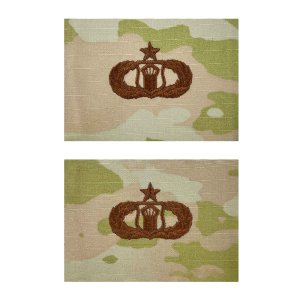 Air Force Embroidered Badge: Air Traffic Controller: Senior, embroidered on OCP