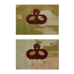Air Force Embroidered Badge: Airfield Operations Officer, Master embroidered on OCP