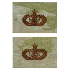 Air Force Embroidered Badge: Band: Senior, embroidered on OCP
