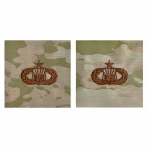 Air Force Embroidered Badge: Chaplain Assistant: Senior, embroidered on OCP