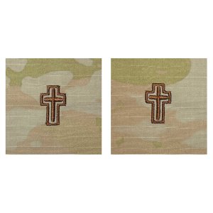 Air Force Embroidered Badge: Christian Chaplain, embroidered on OCP