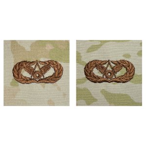 Air Force Embroidered Badge: Civil Engineer, embroidered on OCP