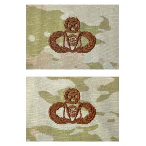 Air Force Embroidered Badge: Command and Control: Master, embroidered on OCP