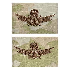 Air Force Embroidered Badge: Command Space, embroidered on OCP