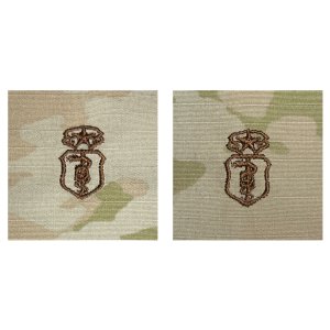 Air Force Embroidered Badge: Dentist: Chief, embroidered on OCP