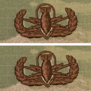 Air Force Embroidered Badge: Explosive Ordnance Disposal, OCP