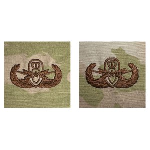 Air Force Embroidered Badge: Explosive Ordnance Disposal: Senior, embroidered on OCP