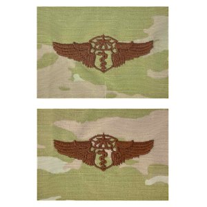 Air Force Embroidered Badge: Flight Surgeon: Chief, embroidered on OCP