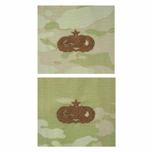 Air Force Embroidered Badge: Ground Radar Airfield Systems: Senior, embroidered on OCP