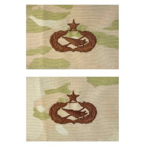 Air Force Embroidered Badge: Historian: Senior, embroidered on OCP
