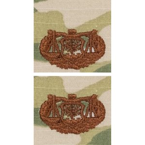 Air Force Embroidered Badge: Judge Advocate, embroidered on OCP