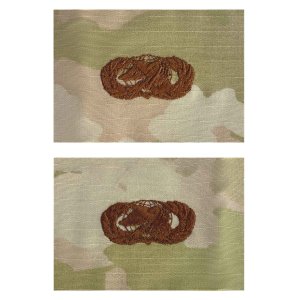 Air Force Embroidered Badge: Logistics, embroidered on OCP