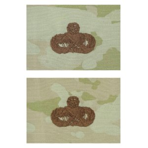Air Force Embroidered Badge: Logistics: Master, embroidered on OCP
