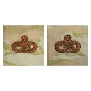 Air Force Embroidered Badge: Logistics Readiness: Master, embroidered on OCP