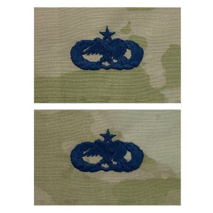 Air Force Embroidered Badge: Maintenance: Senior, embroidered on OCP