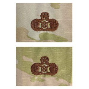 Air Force Embroidered Badge: Master Civil Engineer Readiness, embroidered on OCP