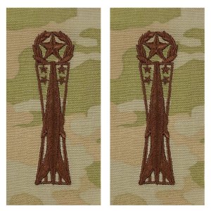 Air Force Embroidered Badge: Missile Maintenance: Master small, embroidered on OCP