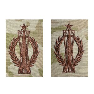 Air Force Embroidered Badge: Missile Operator: Senior, embroidered on OCP