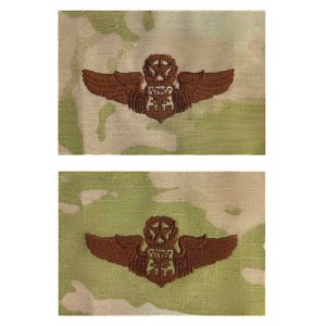 Air Force Embroidered Badge: Navigator: Master, embroidered on OCP