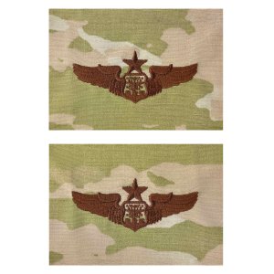 Air Force Embroidered Badge: Navigator: Senior, embroidered on OCP