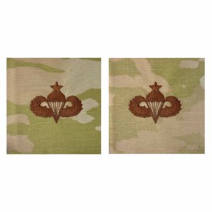 Air Force Embroidered Badge: Parachutist: Senior, embroidered on OCP